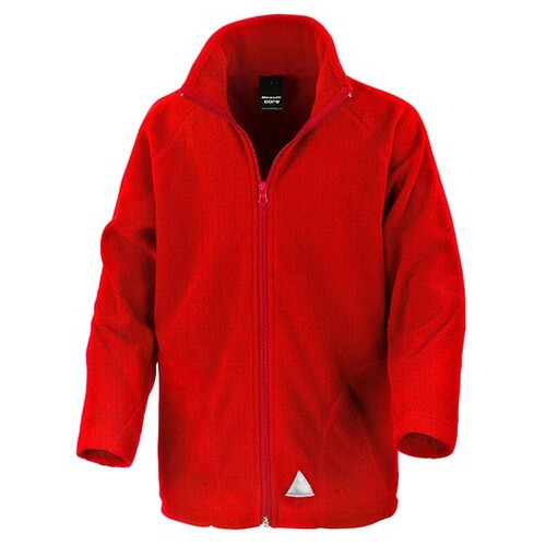 Result Core Youth Microfleece Jacket (Red, L (10-12))