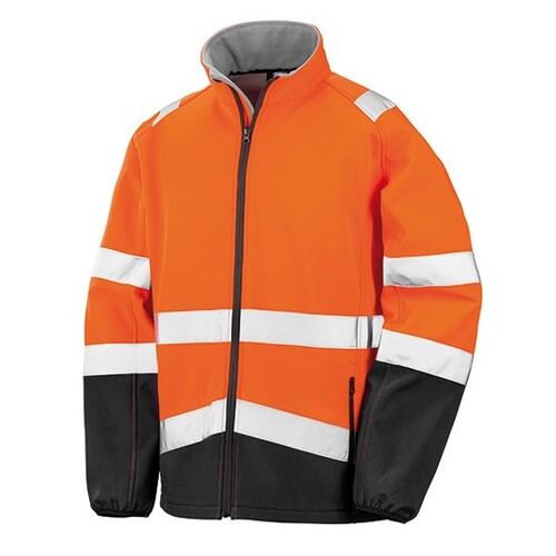 Giacca softshell di sicurezza stampabile