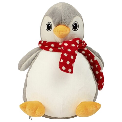 Mumbles Zippie Penguin (Grey, White, L)