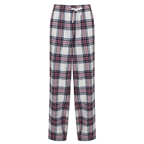 Pantaloni da salotto in tartan da donna