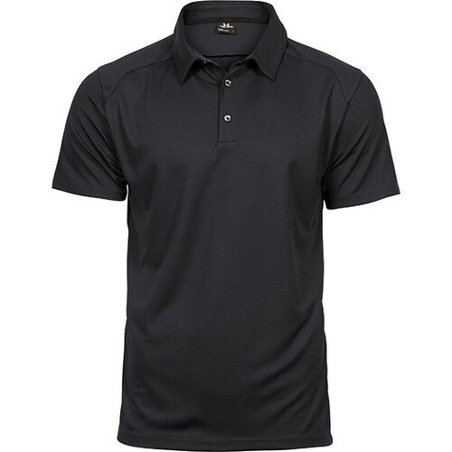 Tee Jays Men´s Luxury Sport Polo (Black, S)