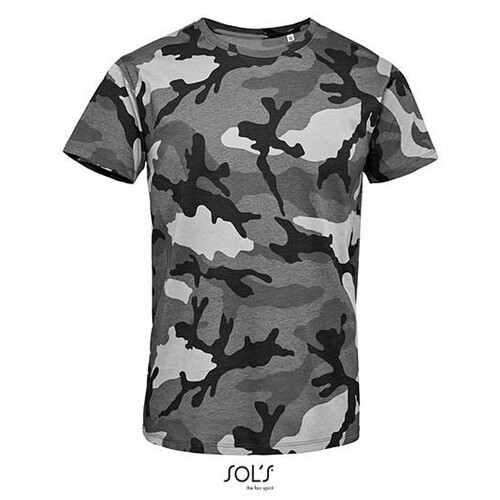 T-shirt camouflage pour hommes