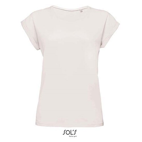 SOL´S Women´s Round Neck T-Shirt Melba (Creamy Pink, S)