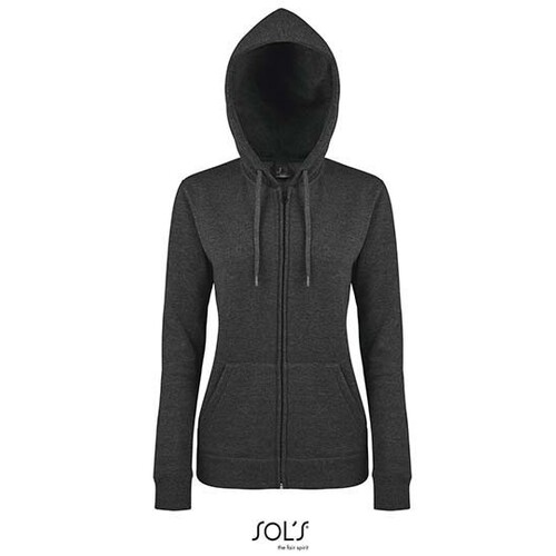 Women Hooded Zipped Jacket Seven