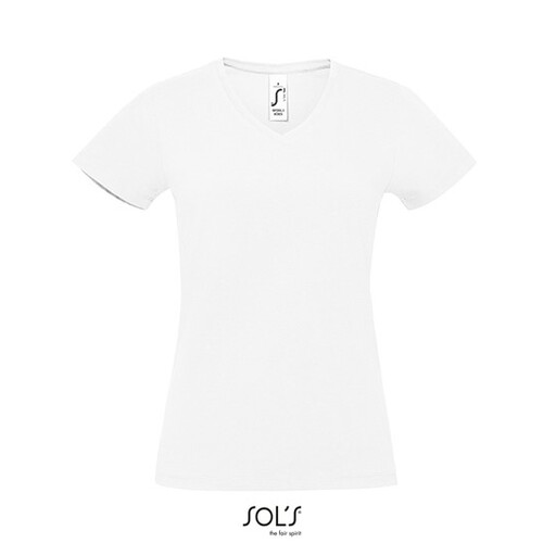 Camiseta de Mujer Imperial con Cuello en V