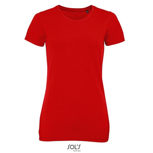 SOL´S Women´s Millenium T-Shirt (Red, XXL)