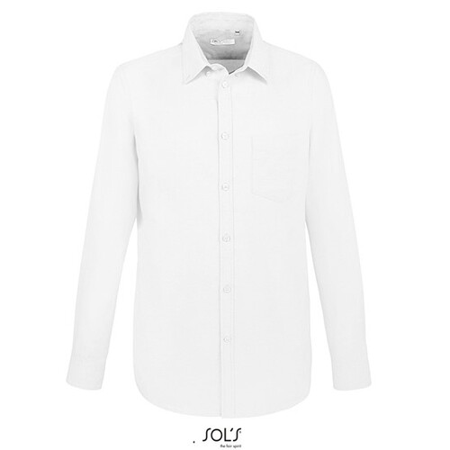 SOL´S Men´s Boston Fit Shirt (White, S)