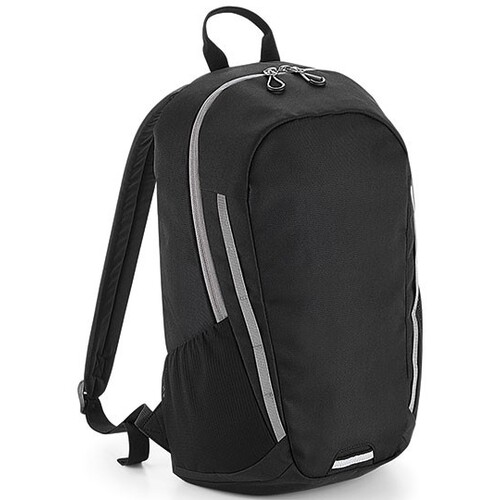 BagBase Urban Trail Pack (Black, Light Grey, 31 x 48 x 19 cm)