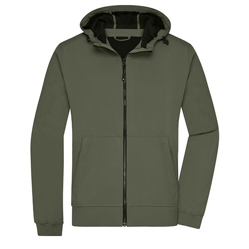 Veste softshell à capuche pour homme