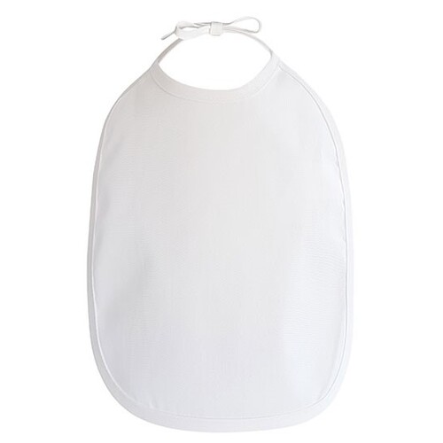 Link Kids Wear Babero (White, 28 x 24 cm)
