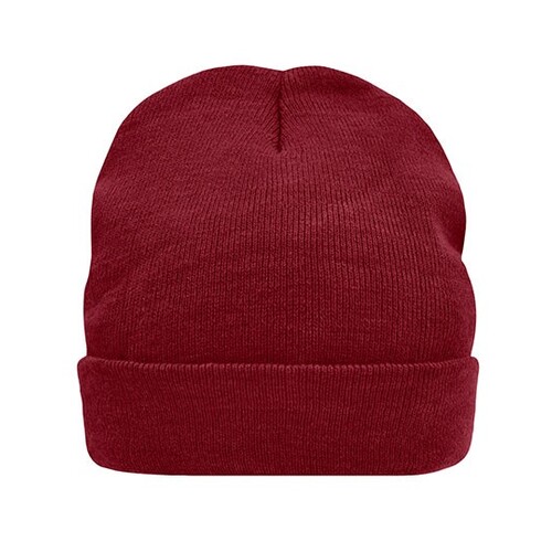 Myrtle beach Knitted Cap Thinsulate™ (Burgundy, One Size)