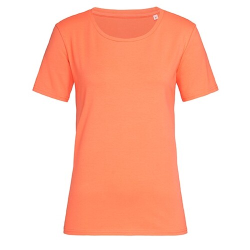 Stedman® Claire Relaxed Crew Neck T-Shirt Women (Salmon, XL)