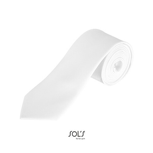 SOL´S Garner Tie (White, 150 x 7 cm)