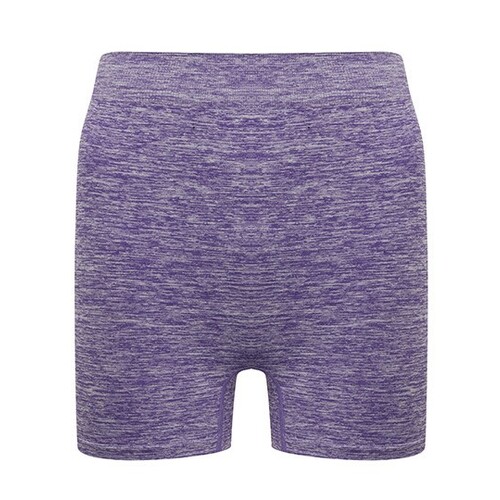 Tombo Ladies´ Seamless Shorts (Purple Marl, L/XL)