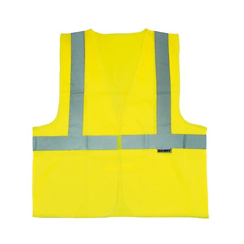 Safety vest with 3 reflective tapes