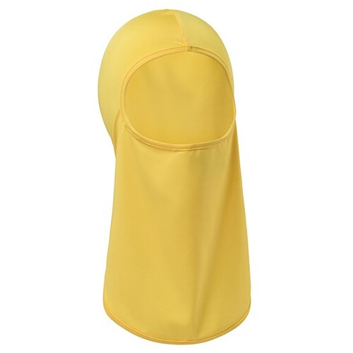 Korntex Elastic Balaclava / Ski Mask Nancy (Signal Yellow, 23 x 45 cm)