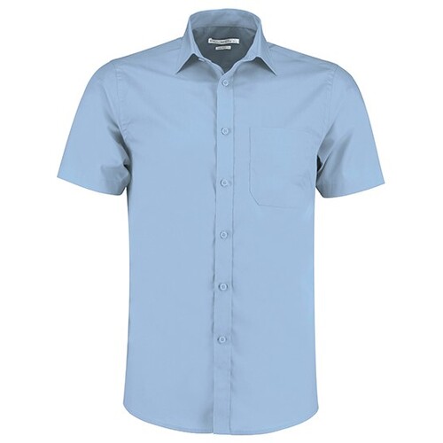 Tailored Fit Poplin Shirt Short Sleeve