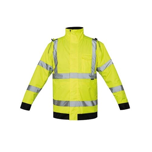 Premium Hi-Viz Rain Jacket