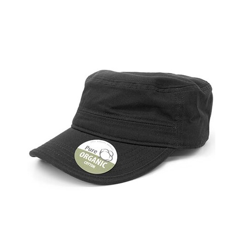 Organic Cotton Army Cap washed