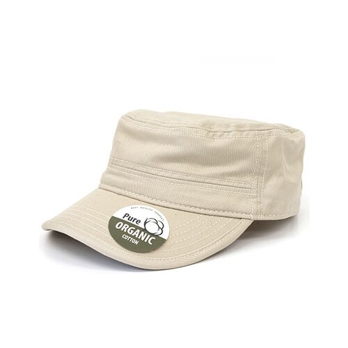 Organic Cotton Army Cap washed