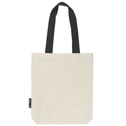 Twill bag with contrast handles