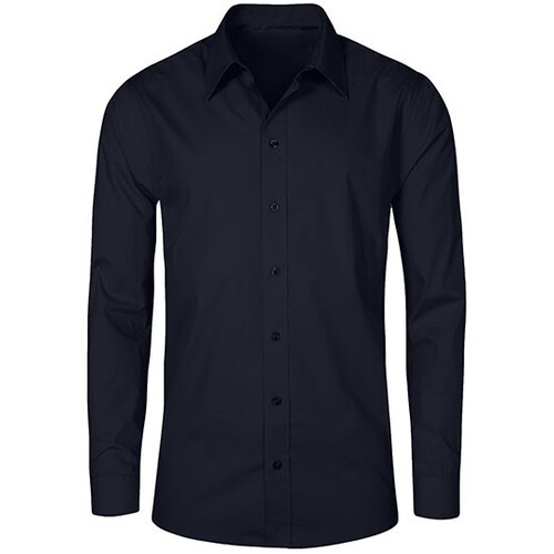 Promodoro Men´s Poplin Shirt Long Sleeve (Navy, S)