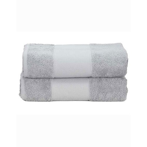 ARTG PRINT-Me® Bath Towel (Light Grey, 70 x 140 cm)