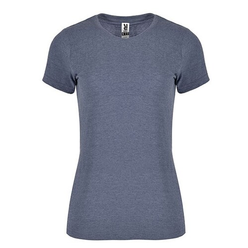 Roly Women´s Fox T-Shirt (Heather Denim 255, S)