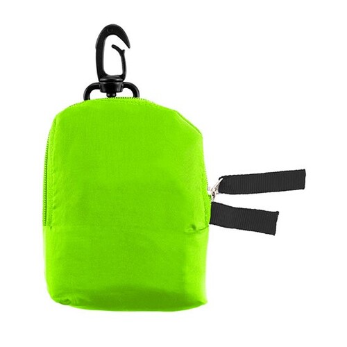 L-merch Einkaufstasche 'Pocket' (Lime Green, 43 x 38 x 9 cm)