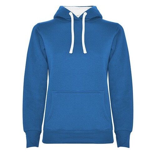 Roly Women´s Urban Hooded Sweatshirt (Royal Blue 05, White 01, XXL)