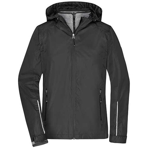 James&Nicholson Ladies´ 3-in-1-Jacket (Black, Black, XS)