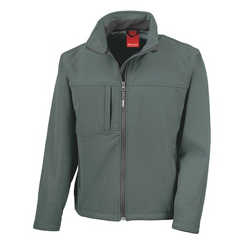 Result Classic Soft Shell Jacket (Grey, 3XL)