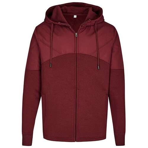 Miners mate my mate - Unisex Sweat Jacket (Burgundy, XS)