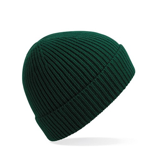 Engineered Knit Ribbed Beanie