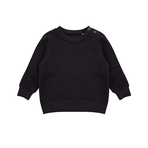 Larkwood Crew Neck Sweatshirt (Black, 6/12 Monate)