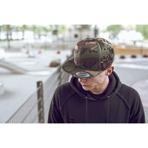 Camo Classic Snapback Cap