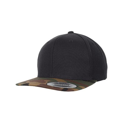 Classic Snapback 2-Tone Camo Cap