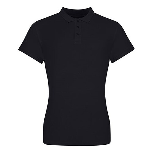 Just Polos Women´s The 100 Polo (Deep Black, XS)