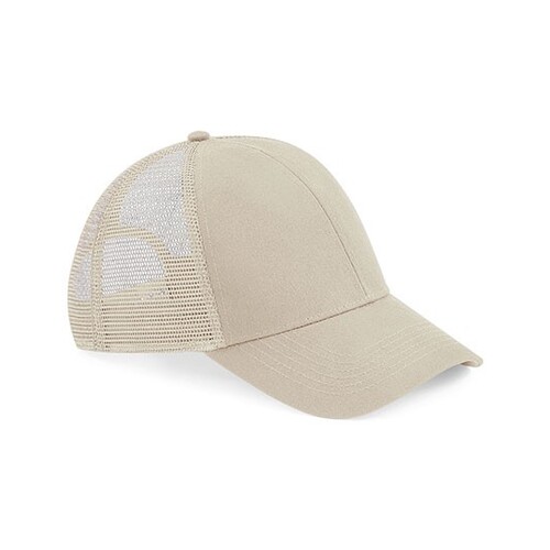 Organic cotton trucker cap