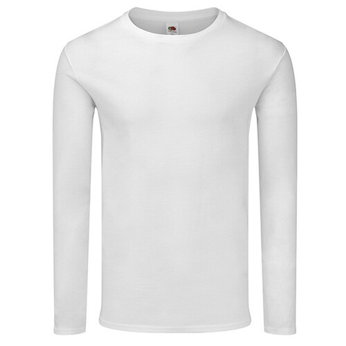 Fruit of the Loom Iconic 150 Long Sleeve T (White, S)