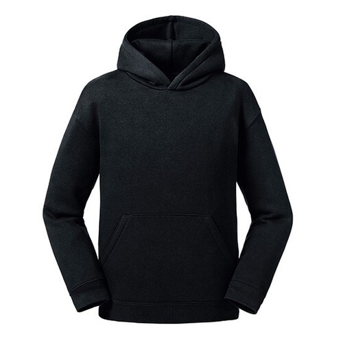 Russell Kids´ Authentic Hooded Sweat (Black, 104 (S))