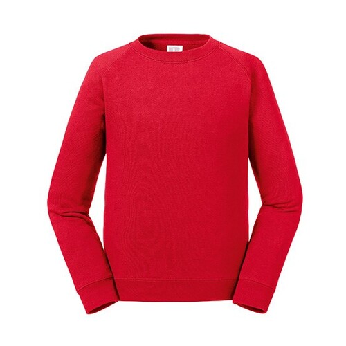 Russell Kids´ Authentic Raglan Sweat (Classic Red, 164 (3XL))