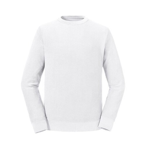 Russell Pure Organic Pure Organic Sweatshirt (White, M)