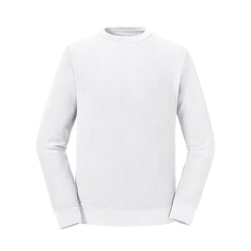 Russell Pure Organic Pure Organic Sweatshirt (White, L)