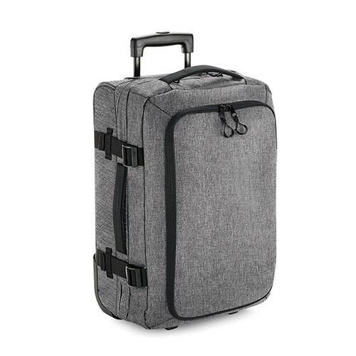 BagBase Escape Carry-On Wheelie (Grey Marl, 35 x 54 x 30 cm)