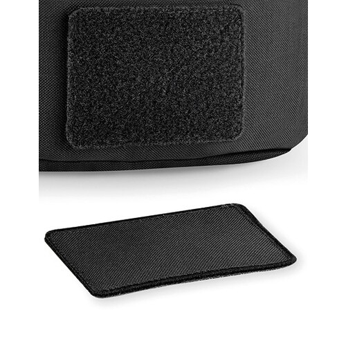 BagBase MOLLE Utility Patch (Black, 10 x 7 cm)