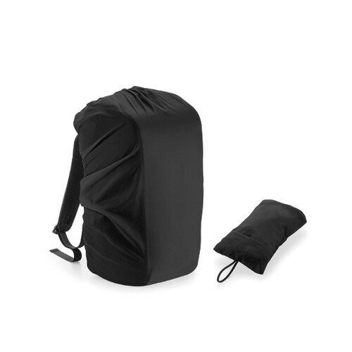 Quadra Waterproof Universal Rain Cover (Black, 31 x 48 x 20 cm)