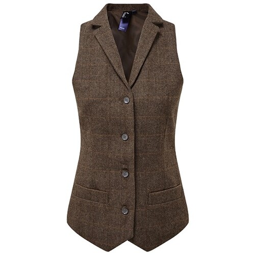 Ladies Herringbone Waistcoat