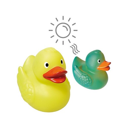 Schnabels® rubber duck UV color change