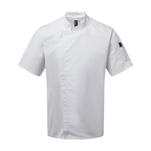 Chefs Zip-Close Short Sleeve Jacket